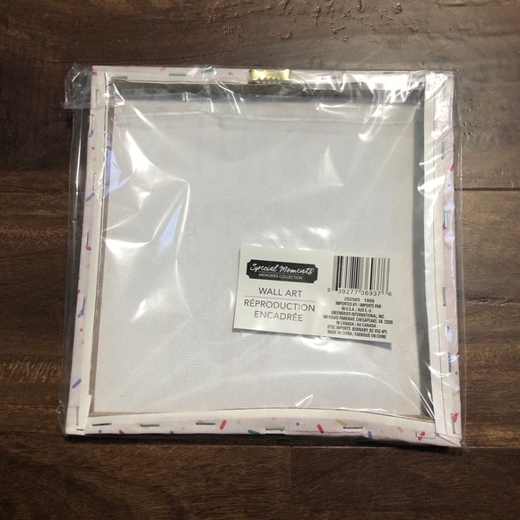 Donut Worry Be Happy Canvas Wall Hanging - Picture 2 of 4